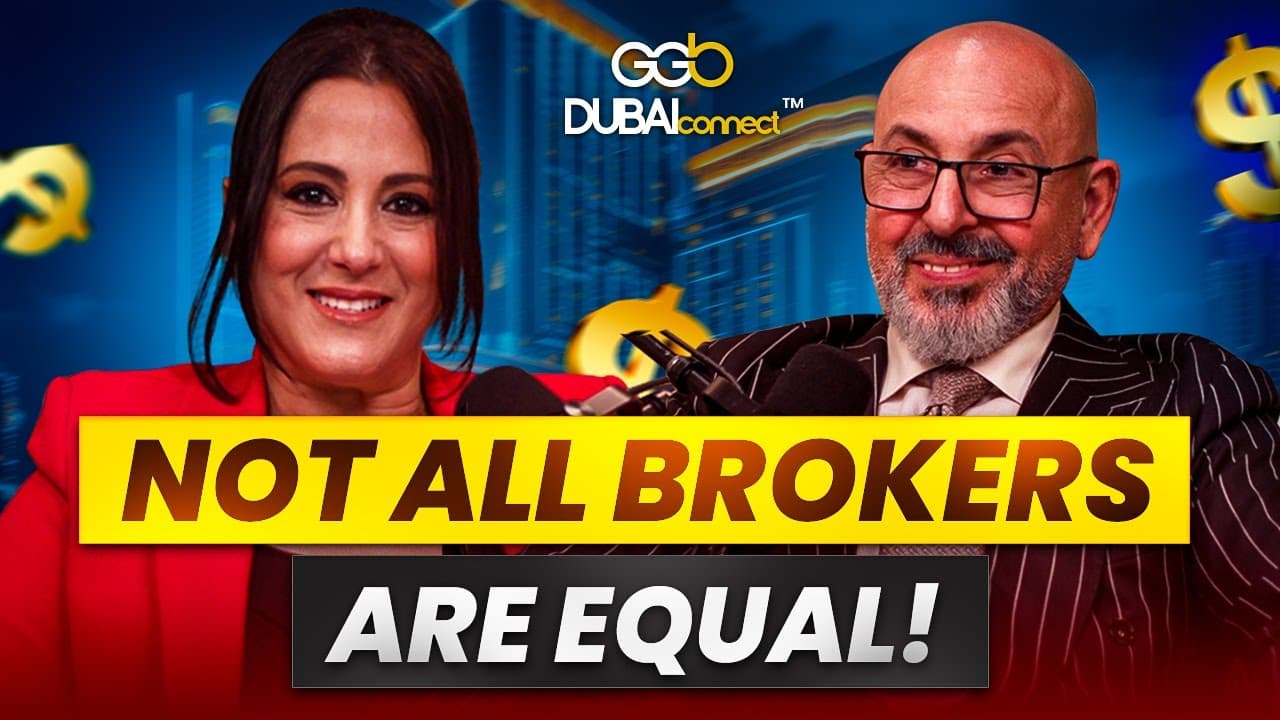 Episode thumbnail: How To Choose A Broker In Dubai Real Estate I Dubai Connect Podcast ™